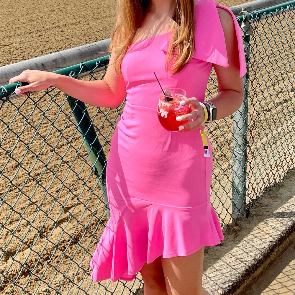 Saints & Secrets Pink Bow Dress